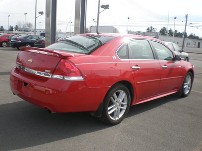 chevrolet impala 2009 red sedan ltz flex fuel 6 cylinders front wheel drive automatic 13502