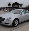 cadillac cts 2009 silver sedan gasoline 6 cylinders rear wheel drive automatic 76087