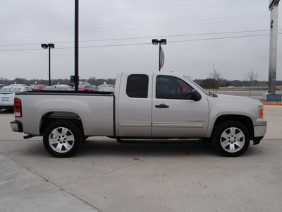 gmc sierra 1500 2008 pewter pickup truck sle gasoline 8 cylinders 2 wheel drive automatic 76087