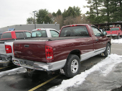 dodge ram 1500 2002 redgray pickup truck gasoline 8 cylinders rear wheel drive automatic with overdrive 13502