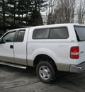 ford f 150 2008 white styleside gasoline 8 cylinders 4 wheel drive automatic with overdrive 13502