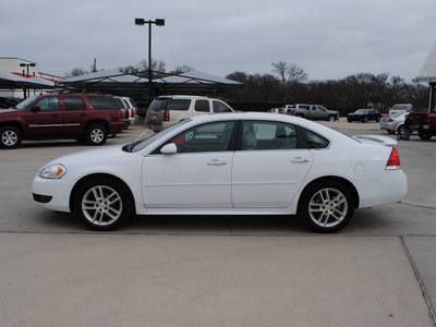 chevrolet impala 2010 white sedan ltz flex fuel 6 cylinders front wheel drive automatic 76087