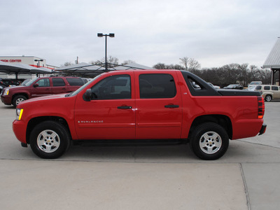 chevrolet avalanche 2008 red suv ls flex fuel 8 cylinders 2 wheel drive automatic 76087