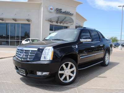 cadillac escalade ext 2011 black rave suv luxury flex fuel 8 cylinders all whee drive automatic 76087