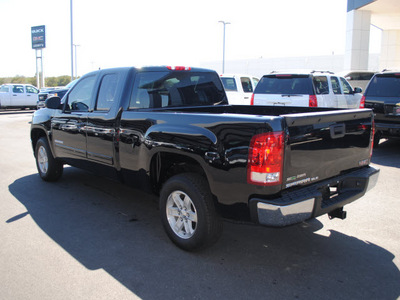 gmc sierra 1500 2011 onyx black pickup truck sle flex fuel 8 cylinders 2 wheel drive automatic 76087