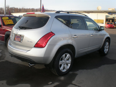 nissan murano 2007 silver suv gasoline 6 cylinders all whee drive automatic 13502