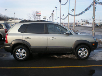 hyundai tucson 2008 green suv gasoline 6 cylinders all whee drive automatic 13502