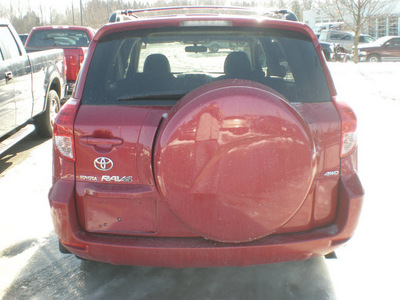 toyota rav4 2007 red suv gasoline 6 cylinders 4 wheel drive automatic 13502