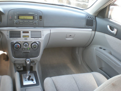 hyundai sonata 2007 gray sedan gl gasoline 4 cylinders front wheel drive automatic 13502