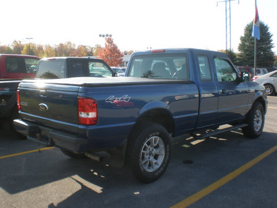 ford ranger 2007 blue gasoline 6 cylinders 4 wheel drive automatic with overdrive 13502