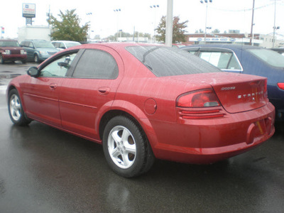 dodge stratus 2004 red sedan sxt gasoline 4 cylinders dohc front wheel drive automatic 13502