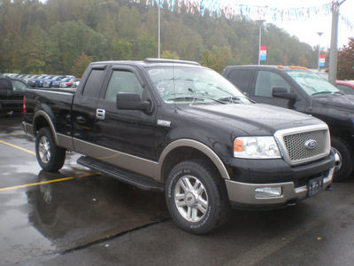 ford f 150 2004 black gasoline 8 cylinders 4 wheel drive automatic 13502