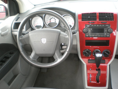 dodge caliber 2007 red hatchback sxt gasoline 4 cylinders front wheel drive automatic 13502