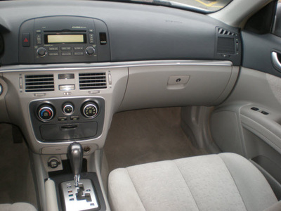 hyundai sonata 2007 gray sedan gl gasoline 4 cylinders front wheel drive automatic 13502