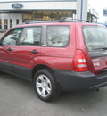 subaru forester 2004 red suv 2 5 x gasoline 4 cylinders all whee drive automatic 13502