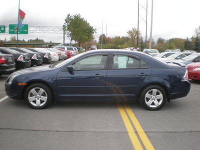 ford fusion 2007 blue sedan se gasoline 6 cylinders all whee drive automatic 13502