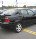 ford focus 2007 black sedan gasoline 4 cylinders front wheel drive automatic with overdrive 13502
