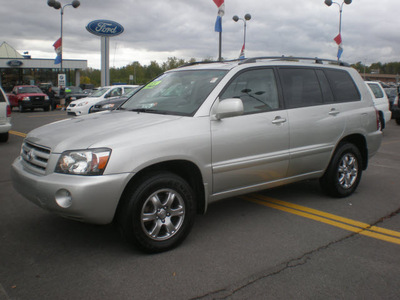 toyota highlander 2006 silver suv gasoline 6 cylinders all whee drive automatic with overdrive 13502