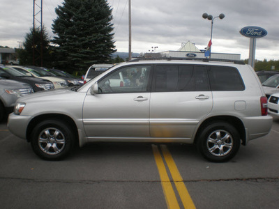 toyota highlander 2006 silver suv gasoline 6 cylinders all whee drive automatic with overdrive 13502