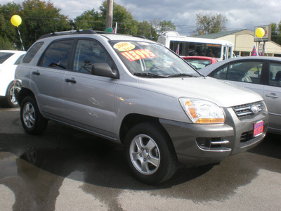 kia sportage 2008 silver suv gasoline 4 cylinders front wheel drive automatic 13502