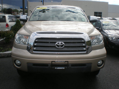 toyota tundra 2007 gold limited gasoline 8 cylinders 4 wheel drive automatic 13502
