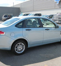 ford focus 2008 blue sedan gasoline 4 cylinders front wheel drive automatic with overdrive 13502