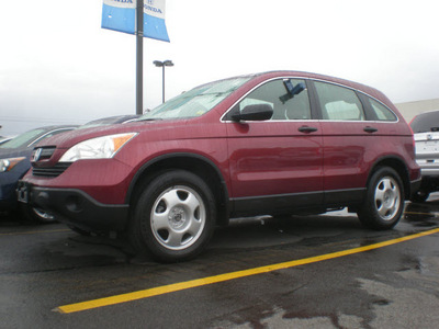 honda cr v 2008 maroon suv lx gasoline 4 cylinders front wheel drive automatic 13502