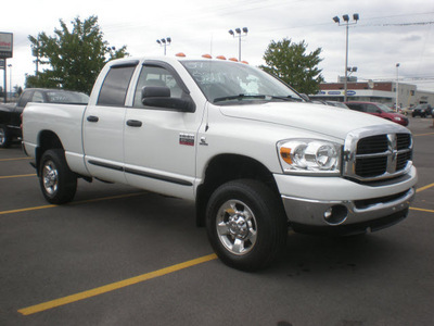 dodge ram 2500 2007 white diesel 6 cylinders 4 wheel drive automatic with overdrive 13502