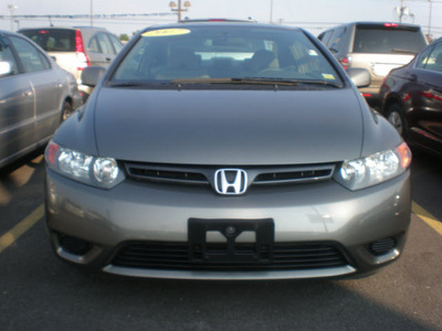 honda civic 2007 gray coupe ex gasoline 4 cylinders front wheel drive 5 speed manual 13502