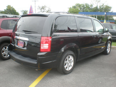 chrysler town country 2008 black van touring gasoline 6 cylinders front wheel drive automatic 13502