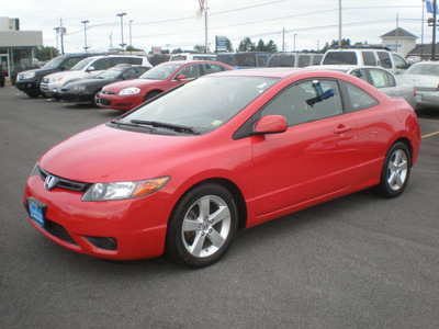 honda civic 2008 red coupe ex gasoline 4 cylinders front wheel drive automatic 13502