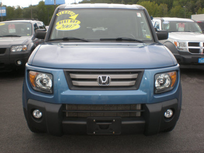 honda element 2007 blue suv ex gasoline 4 cylinders all whee drive automatic 13502
