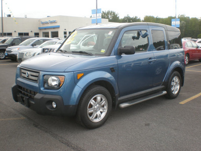 honda element 2007 blue suv ex gasoline 4 cylinders all whee drive automatic 13502