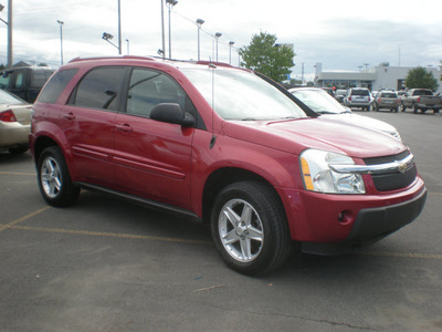 chevrolet equinox 2005 red suv lt gasoline 6 cylinders front wheel drive automatic 13502
