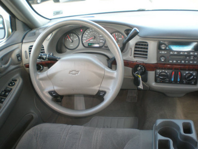 chevrolet impala 2003 light gray sedan gasoline 6 cylinders front wheel drive automatic 13502