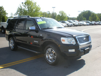 ford explorer 2008 black suv limited gasoline 8 cylinders 4 wheel drive automatic with overdrive 13502