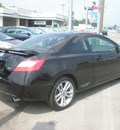 honda civic 2007 black coupe si gasoline 4 cylinders front wheel drive 6 speed manual 13502