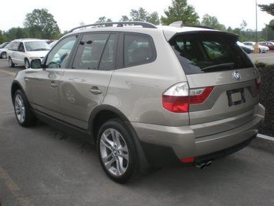 bmw x3 2007 bronze suv gasoline 6 cylinders all whee drive automatic 13502