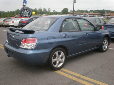 subaru impreza 2007 blue sedan 2 5i gasoline 4 cylinders all whee drive automatic 13502