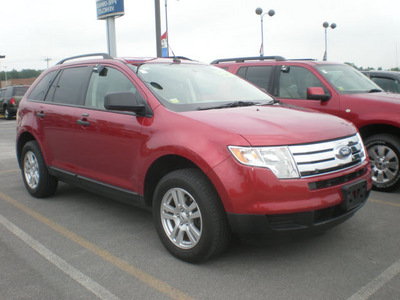 ford edge 2007 red suv se gasoline 6 cylinders all whee drive automatic with overdrive 13502