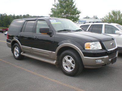 ford expedition 2004 black suv eddie bauer gasoline 8 cylinders 4 wheel drive automatic with overdrive 13502