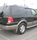 ford expedition 2004 black suv eddie bauer gasoline 8 cylinders 4 wheel drive automatic with overdrive 13502