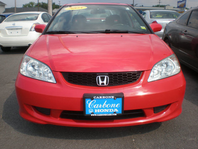 honda civic 2005 red coupe gasoline 4 cylinders front wheel drive automatic 13502