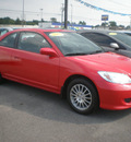honda civic 2005 red coupe gasoline 4 cylinders front wheel drive automatic 13502
