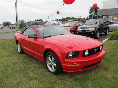 ford mustang 2008 red gt gasoline 8 cylinders rear wheel drive automatic 13502