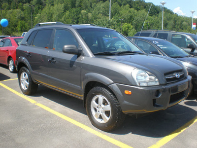 hyundai tucson 2007 gray suv gasoline 4 cylinders front wheel drive automatic 13502