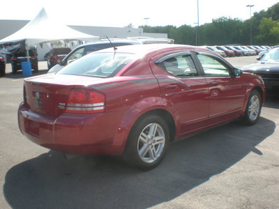 dodge avenger 2008 red sedan sxt 6 cylinders front wheel drive automatic 13502