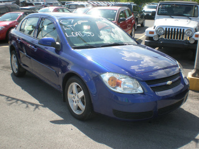 chevrolet cobalt 2007 blue sedan lt gasoline 4 cylinders front wheel drive automatic 13502