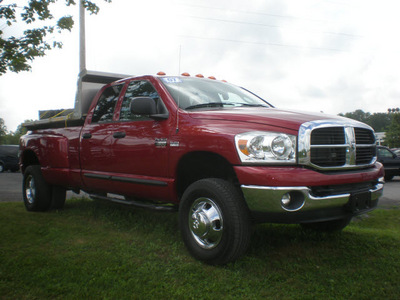 dodge ram 3500 2007 red gasoline 8 cylinders 4 wheel drive automatic with overdrive 13502
