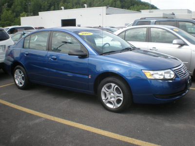saturn ion 2 2005 blue sedan gasoline 4 cylinders front wheel drive automatic 13502